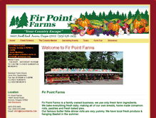 Tablet Screenshot of firpointfarms.com
